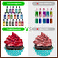 Vividye Oil Based Food Coloring Set - 10 Colors, 6ml Each, Fat Soluble for Baking, Candy Melts, and Fondant