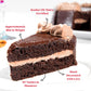 DAVIDS COOKIES Chocolate Fudge Cake - 10 Inch Birthday Cake for Delivery