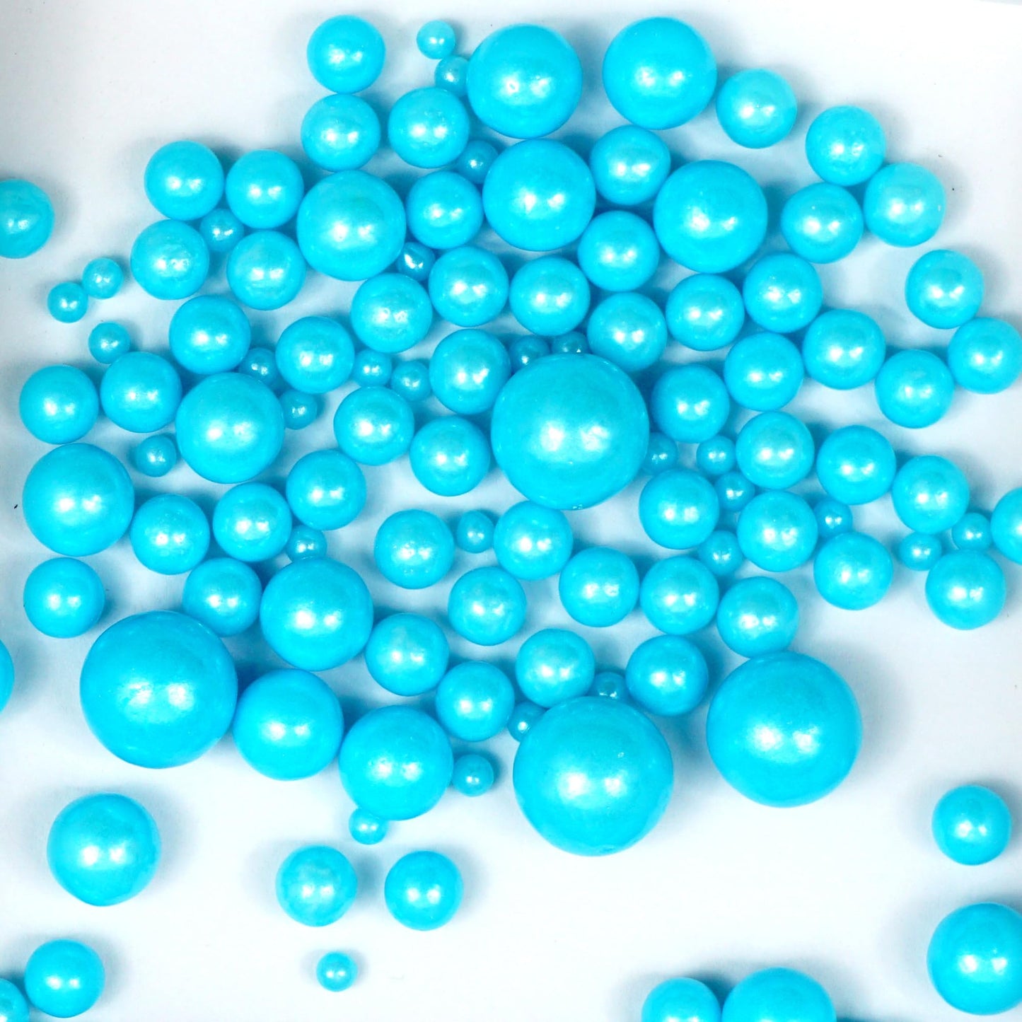 Blue Pearl Sugar Sprinkles 4.58 Oz, Blue Sprinkles For Cake Decorating, Blue Sprinkles Edible, Blue Sprinkles For Cupcakes