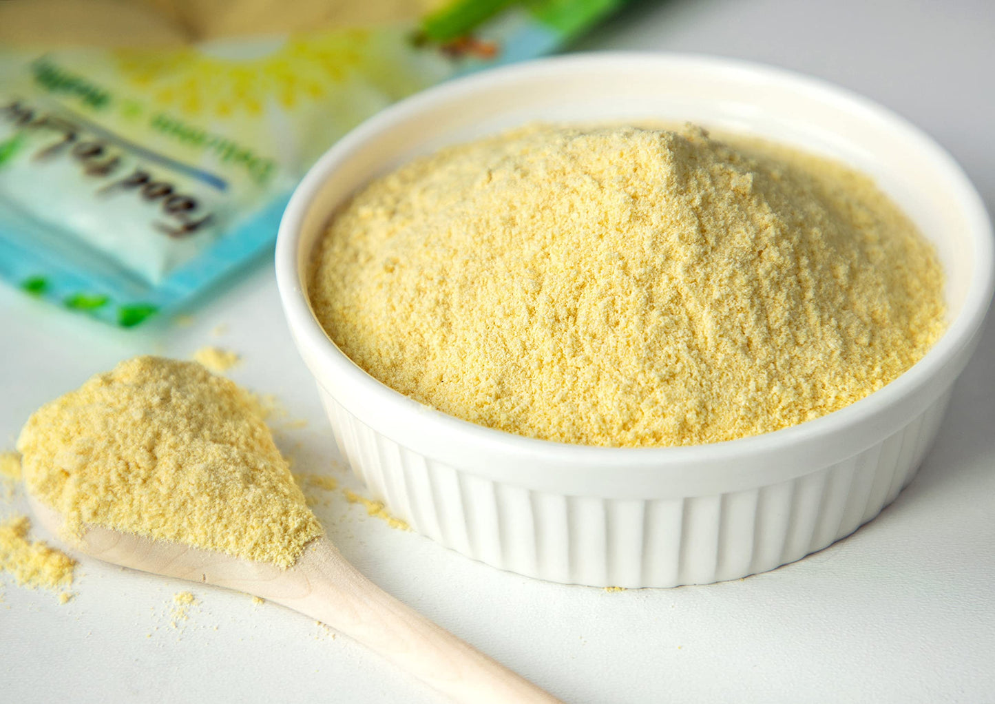 Food To Live Organic Corn Flour, 2.5 Pounds Non-Gmo, Whole Grain, Finely Ground Meal, Vegan, Kosher, Bulk Yellow Milled Maize. G