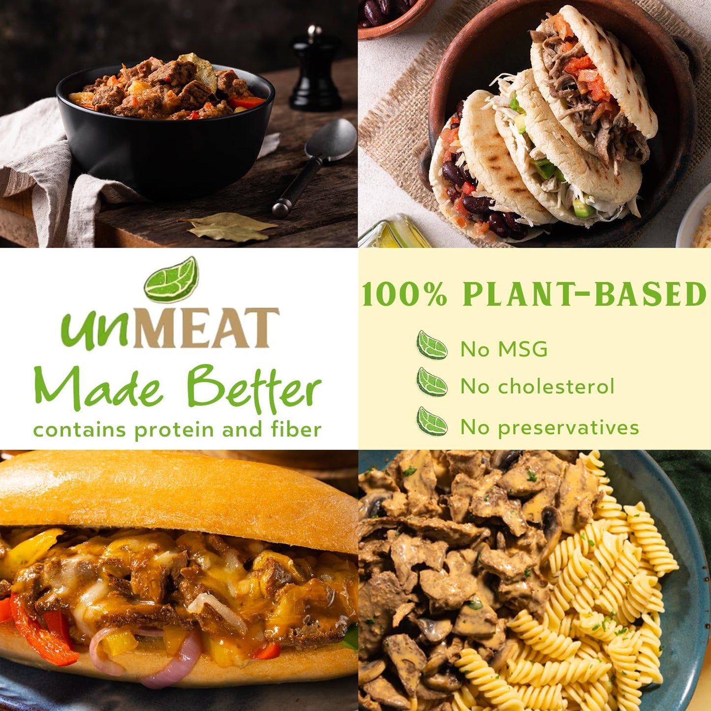 Unmeat Plant Based Meat | Easy To Prepare Plant Based Protein | Vegan Meat With Less Calories, Roast Beef Style, (Pack Of 1)