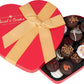 Gourmet Cookies - Elegant Heart-Shaped Dark Chocolate Covered Cookie Gift Box - Handcrafted Gourmet Treats for Anniversaries, an
