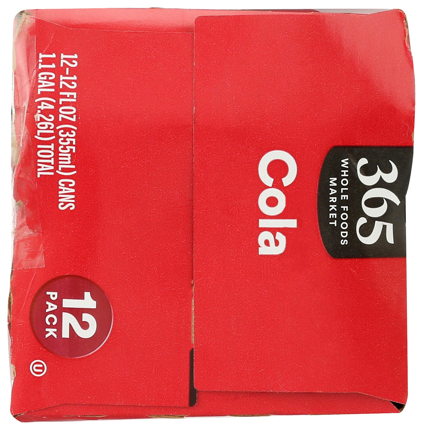 365 by Whole Foods Market Cola, 12 Fl Oz (Pack of 12) - Refreshing Soft Drink, Perfect for Parties and Gatherings