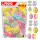 Bubs Swedish Candy Mix - Authentic Sweet and Sour Swedish Gummies - 1 Pound of Godis From Sweden - Big Ovals, Dizzy Skulls, Tutt