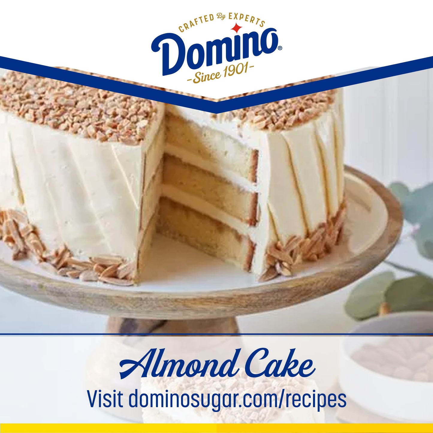 Domino Ultrafine Granulated Bakers Sugar, 3.5 lb Easy Baking Tub, Pack of 2