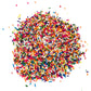 Rainbow Sprinkles - 2.2 Pounds - Bulk Rainbow Jimmies For Cookies - Birthday Cake For Ice Cream, Baking, Cupcakes, Donuts