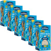 Lundberg Thin Brown Rice Cakes, Lightly Salted, 6-Pack - Regenerative Organic Certified, Healthy Snacks, Vegan, 6 Oz Ea