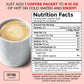 The Fat Fuel Company Keto Meal Replacement Coffee Packets, 30 Servings with MCT Oils, Coconut Oil & Grass Fed Butter
