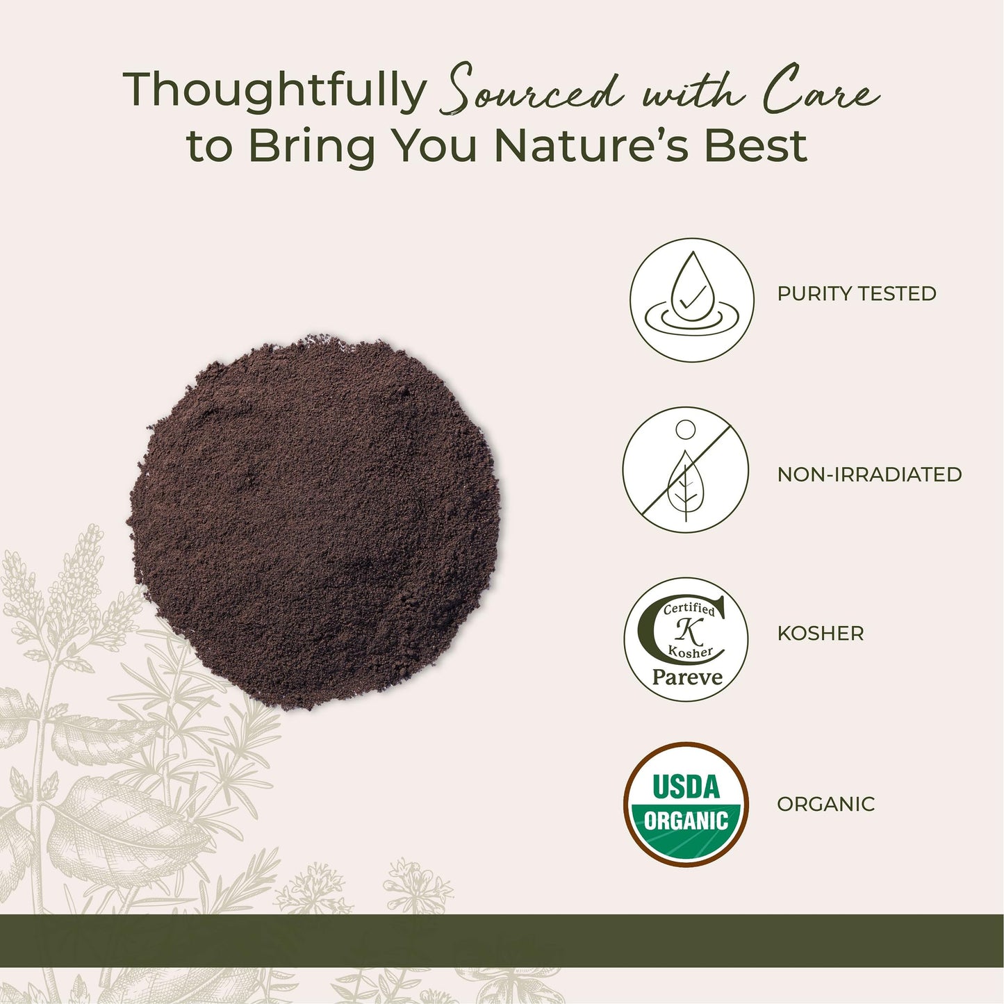 Starwest Botanicals Organic Chaste Tree Berries Powder - 1 Pound (16 Ounces) - Model TRTD6509