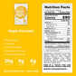 Oats Overnight Maple Pancakes Oatmeal - Dairy Free, High Protein, Low Sugar, Gluten Free, 2.5oz Pack of 16