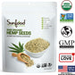 SUNFOOD HEMP SEEDSOg2SHELLED 1 LB