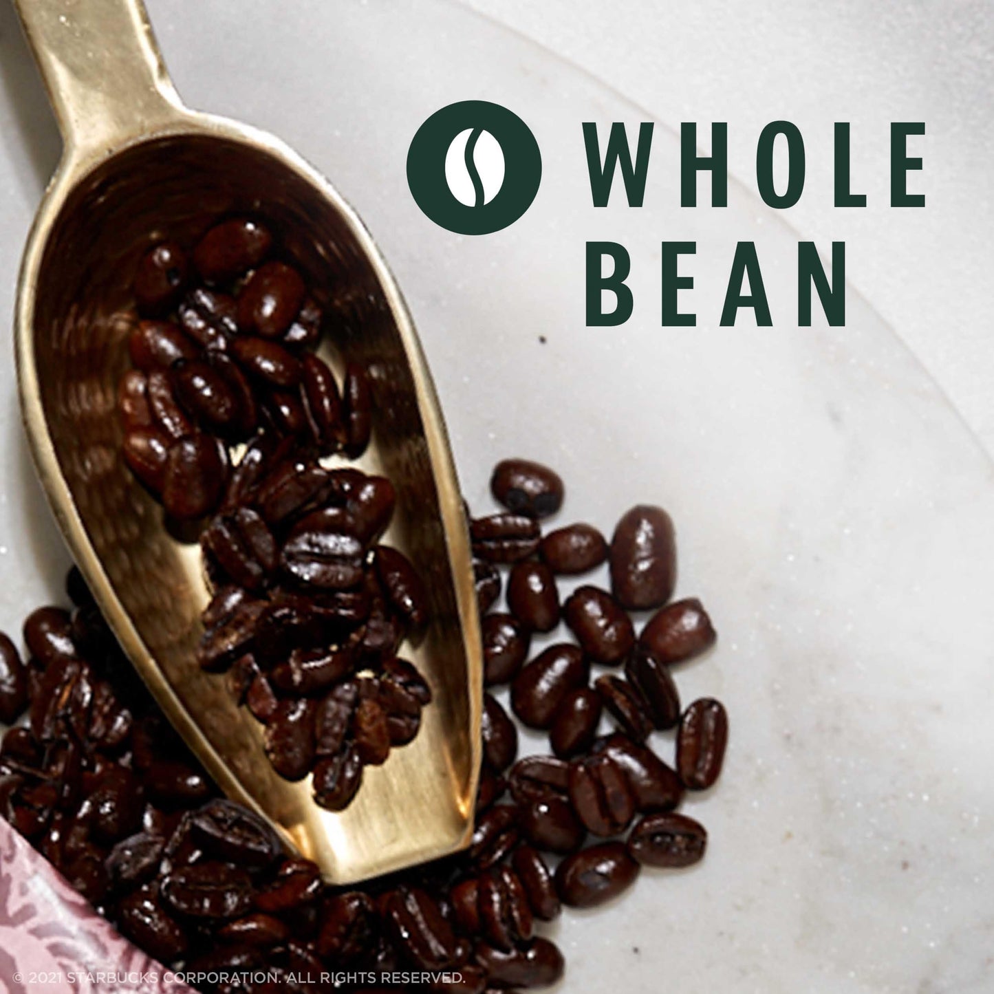 Starbucks Whole Bean Coffee, Dark Roast Coffee, Sumatra, 100% Arabica, 6 Bags (12 Oz Each)