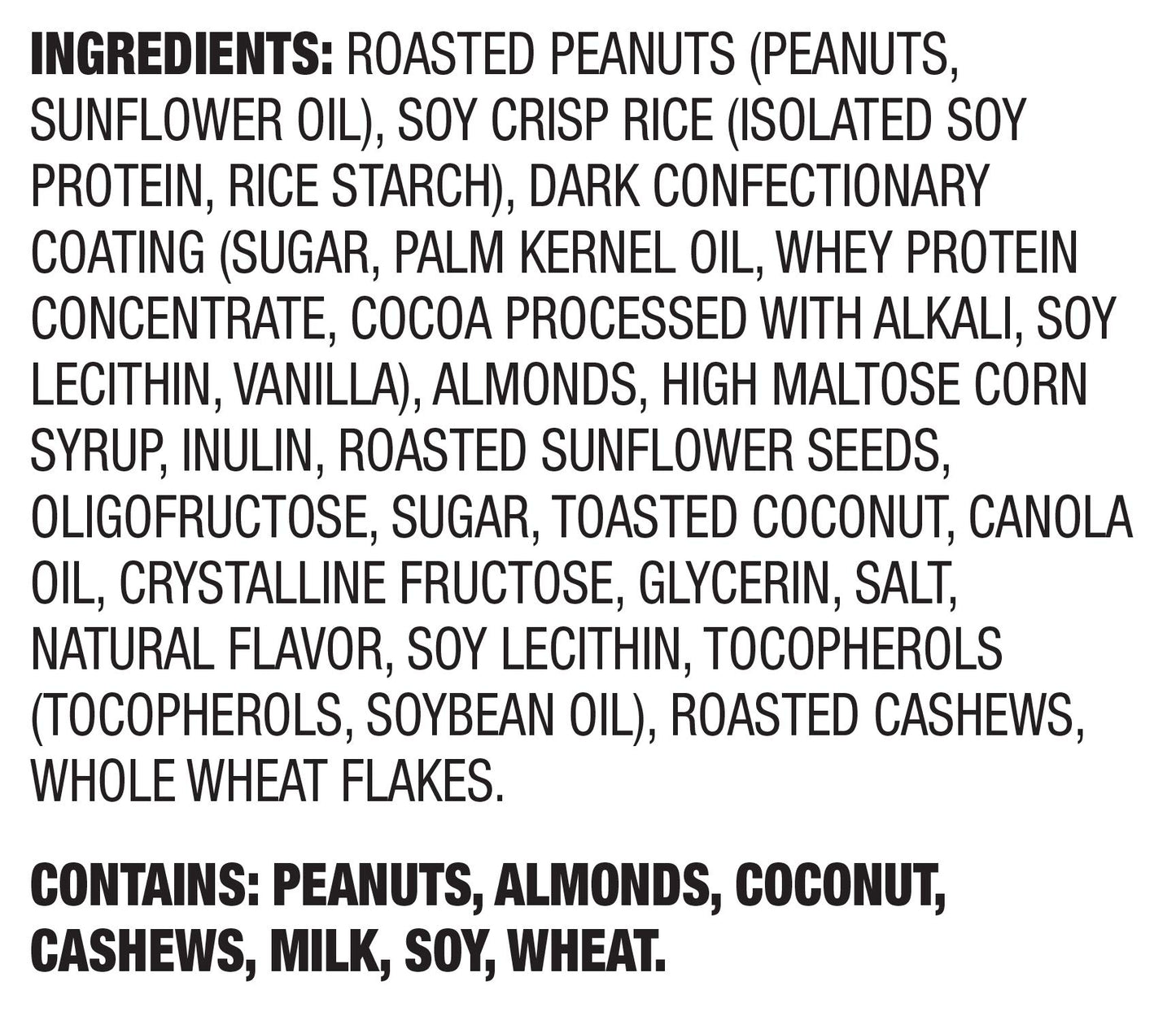 large online retailer Brand - Happy Belly Protein Chewy Bars  Peanut  Almond and Dark Chocolate  5 Count (Pack of 6)