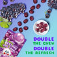 COKOC Peelable Gummy Variety Pack - 4 Individual Packs in Mango, Grape, White Peach & Lychee Flavors Candy Treats