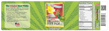 Conscious Choice Foods malt-inspired Pickle Gherkins - Super Hot & Spicy Dill - 12 Jars Full Case