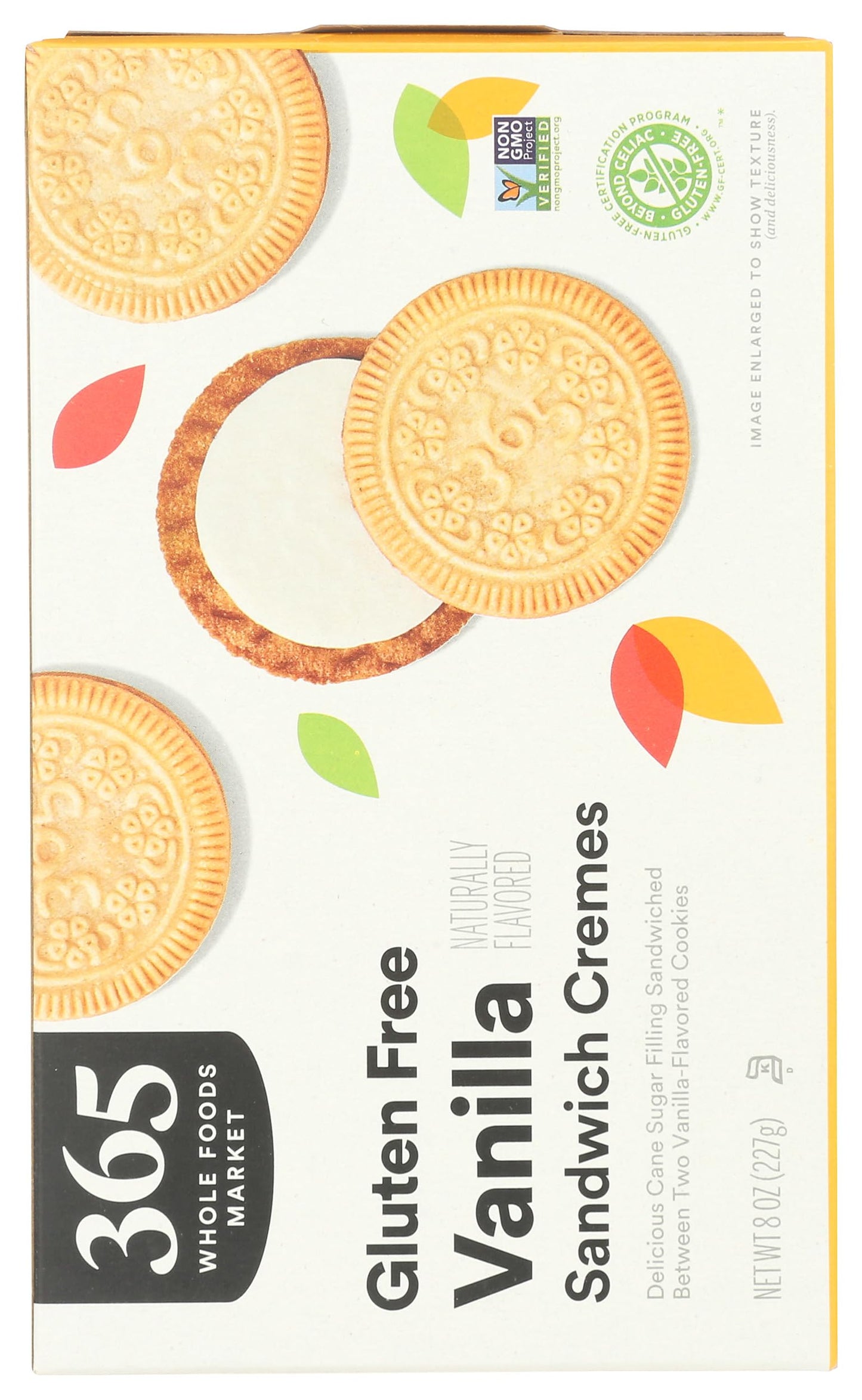 365 by Whole Foods Market  Vanilla Sandwich Cremes  8 Ounce