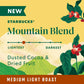 Starbucks K-Cup Coffee Pods, Medium Light Roast Coffee, Mountain Blend For Keurig Coffee Makers, 100% Arabica, Limited Edition,