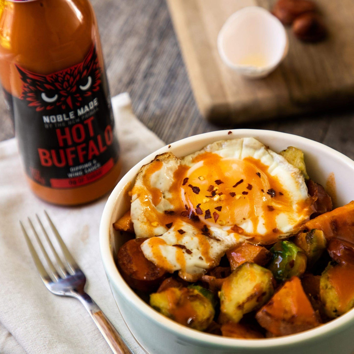 The New Primal - Sauce Buffalo Hot Paleo - Case Of 6 - 12 Oz(D0102H7P1Fa.)