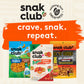 Snak Club Energizer Trail Mix with Roasted Salted Peanuts, Raisins, M&MS Chocolate Candies, Roasted Almonds, Gluten-Free and Kos