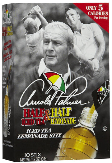 Arizona Arnold Palmer Half & Half, 1.27 Ounce (1 Box, 10 Sticks Per Box)