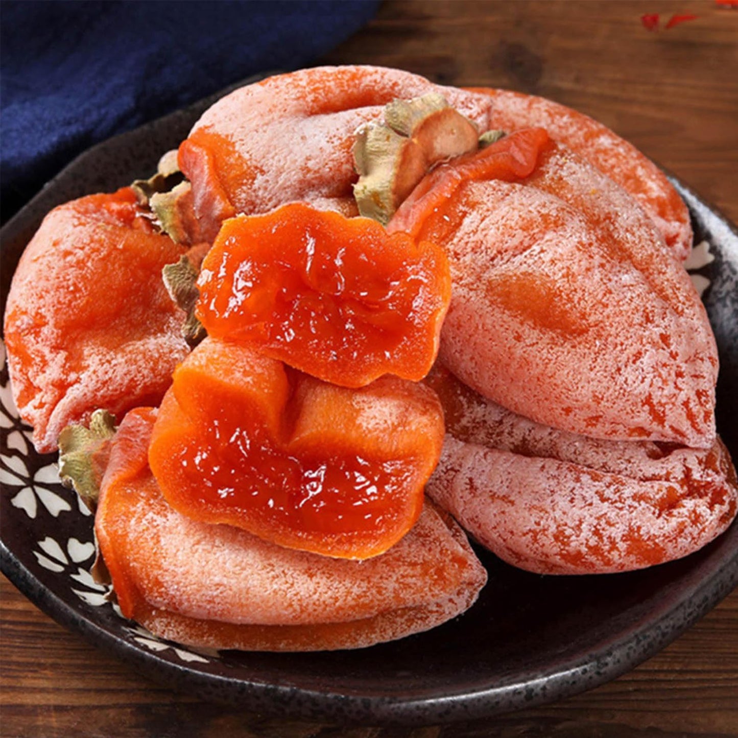 Dried Persimmons, 400g Persimmon, Persimmons Fruit Fresh,Persimmon Fruit, No Sugar Added, Used For Snacking & Baking (400g)