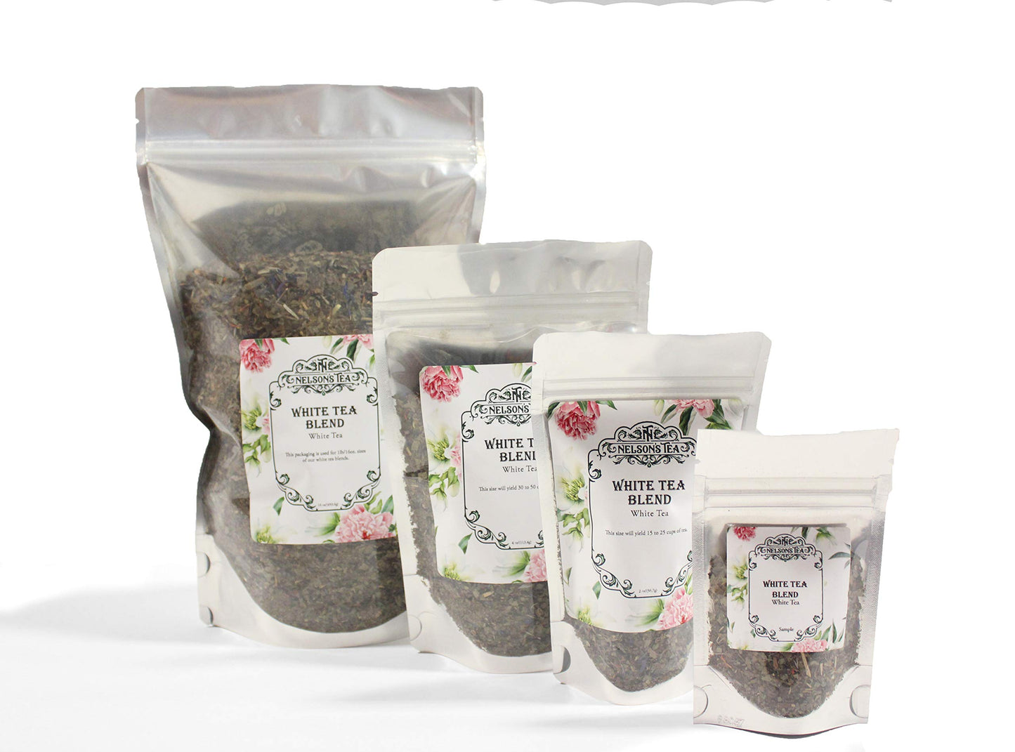 Nelson'S Tea - Blueberry White Chocolate Loose Leaf Tea - White Chocolate Pieces, Dried Blueberries, Cornflowers - 3.2 Oz