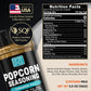 Popcorn Seasoning Buttery Cinnamon Roll Mix - Gluten Free & Low Sodium Cinnamon Powder Blend Popcorn Flavoring Seasoning. Health