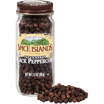 Spice Islands Tellicherry Black Peppercorn, 2.4 Ounce