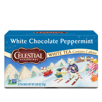Celestial Seasonings White Tea, White Chocolate, 20 Count (Pack Of 1)