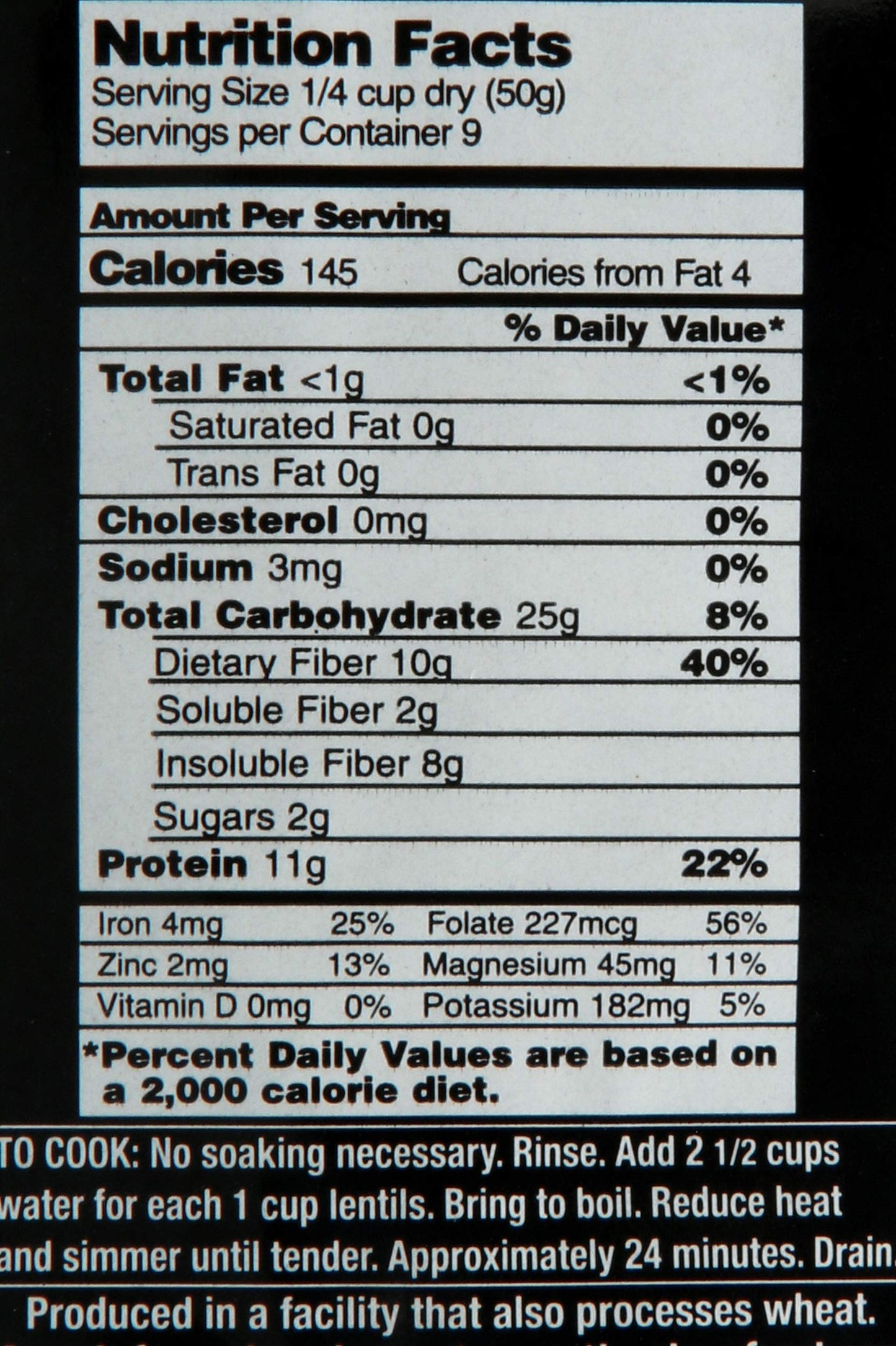 Hoiyen Organic Green Du Puy Lentils, 16 Ounce, Pack of 1, Blue