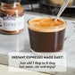 Delallo Instant Espresso Powder, 1.94 Ounce Jar, 6 Pack, For Baking And Drinks,100% Dark Roast Coffee, Naturally Caffeinated, Non Gmo