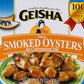 GEISHA Smoked Oysters in Cottonseed Oil, 3.75 oz - Pack of 1, Model 601