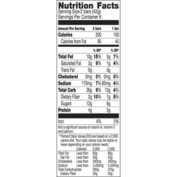 Nature Valley Crunchy Granola Bars, Peanut Butter Dark Chocolate, 12 Bars, 8.94 Oz (Pack Of 12)