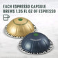 Starbucks Vertuo Coffee & Espresso Pods Variety Pack, Blonde & Dark Roast, 50-count, 10 Count (Pack of 5)