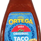Ortega Taco Sauce, Hot, 8-Ounce Glass Jars (Pack of 12)