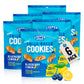Cooper Street Italian Biscotti Cookies - Twice Baked Biscotti Style Cookie Biscuits In Delicious Blueberry Lemon Flavor | Crispy, Light And Healthy Cookies | Peanut & Dairy Free | 5Oz | 6 Pack