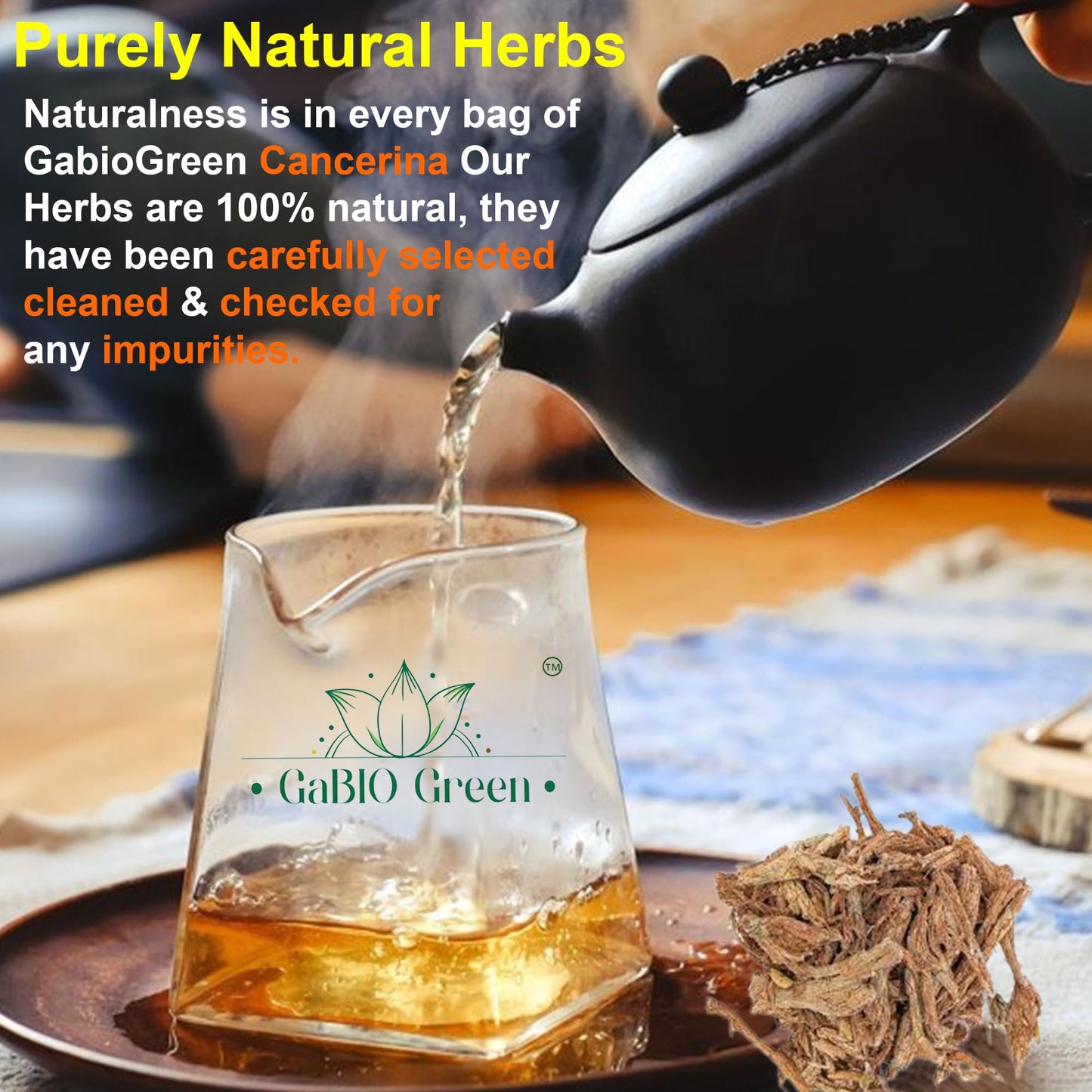 Cancerina Hierba Mexicana 4 Oz - 100% Natural Cancerina Tea Herbs 4 Oz, Calluna Vulgaris, Cancerina Herbs, Hierva Mexicana, Anah
