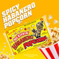 ASS KICKIN Habanero Microwave Popcorn - 3 Pack - 3.5 Ounce Bags - Spicy Snack for Movie Night