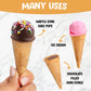 Mini Ice Cream Cones Bulk - 216 Mini Waffle Cones - Great For Cake Pops and More - Tiny Waffle Ice Cream Cones - Mini Sugar Cones Bulk - Mini Icecream Cones - Packed For Safe Delivery