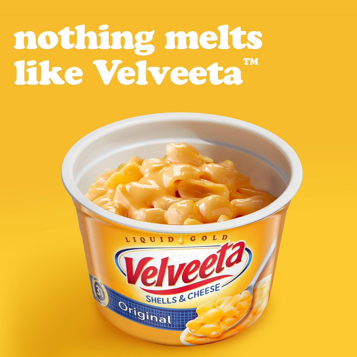 Velveeta Original Easy Mac Shells and Cheese (4 Microwaveable Cups)