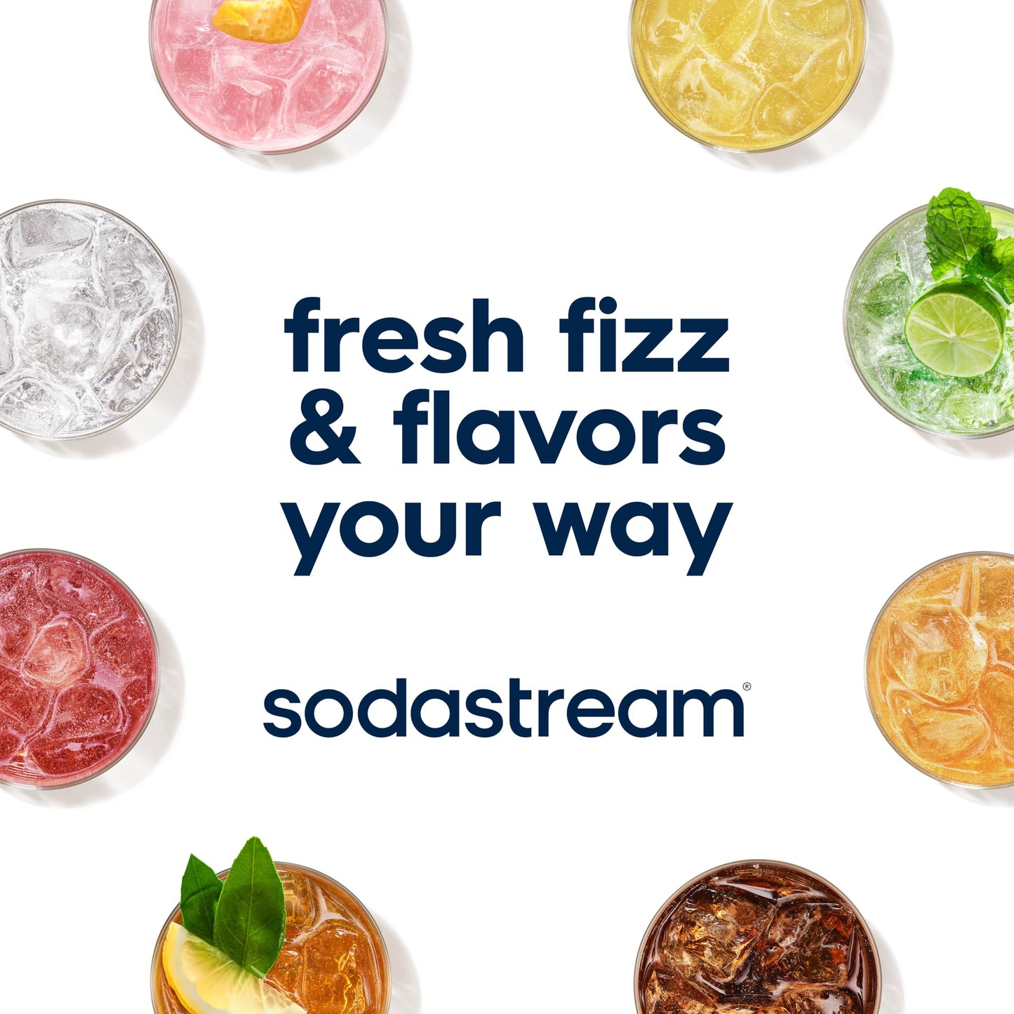 SodaStream MTN Dew Code Red Zero Sugar Drink Mix (440ml  Pack of 4)
