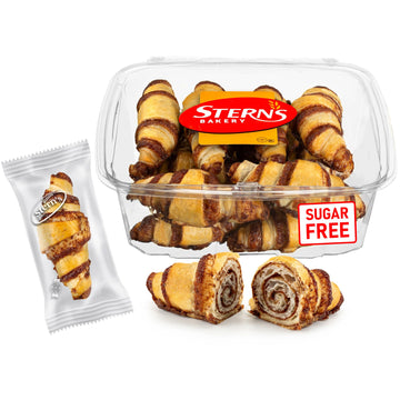 Sterns Bakery Sugar Free Mini Croissants, Cinnamon, Dairy Free, Nut Free, 10 oz