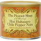 The Peanut Shop Of Williamsburg Hot Habanero Chile Pepper Nuts, 10.5-Ounce Tin