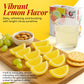 NY Spice Shop Lemon Fruit Slices Candy - 8 Ounce Citrus Flavor Chewy Jelly Fruit Slices Candy - Old Fashioned Sliced Lemon Fruit