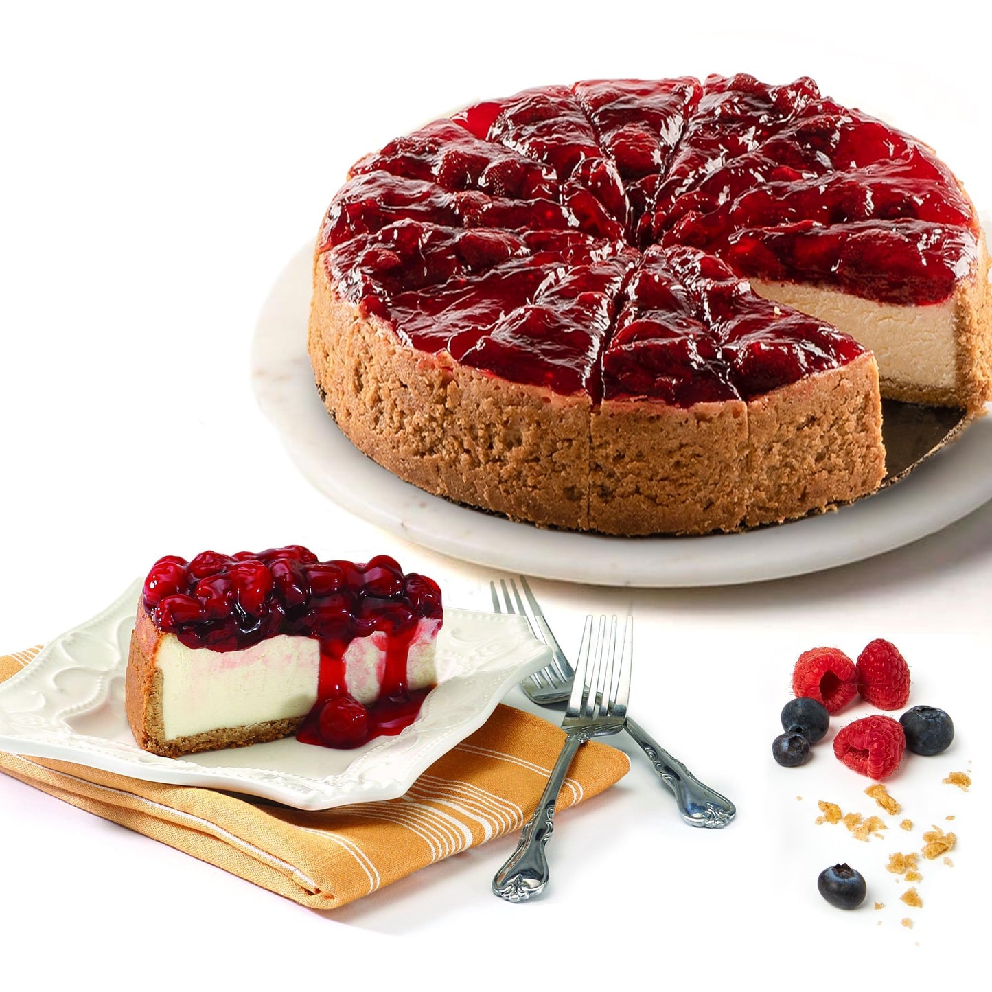 Davids Cookies Strawberry Cheesecake 10 Dessert - Gourmet, 176 oz, Great for Sharing, Pack of 1