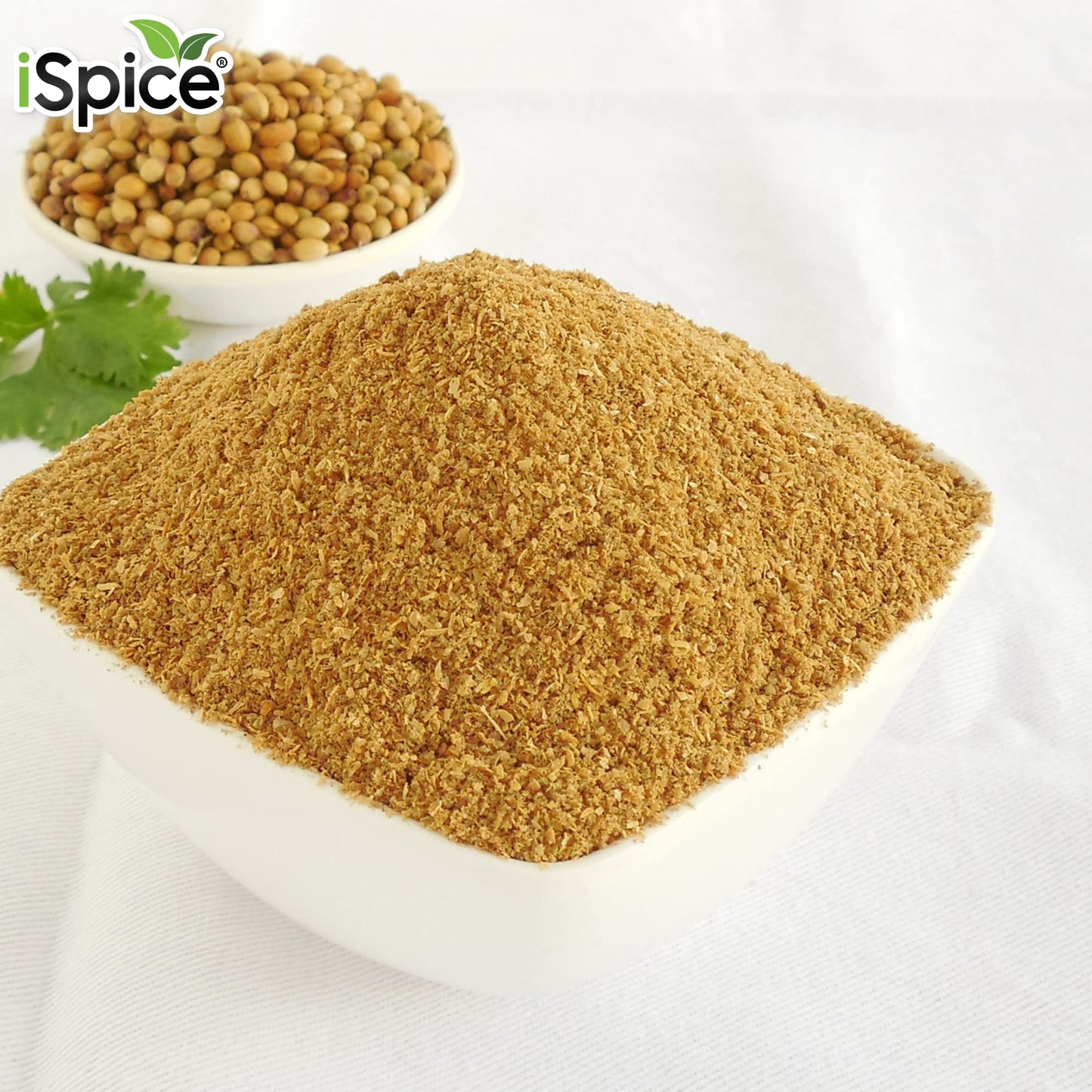 Ispice Enhanced Ground Coriander Seed Powder | Pure And Fresh |Essential Kitchen Herbs |4.7Oz (134G)
