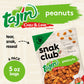 Snak Club Tajin Peanuts, Chili & Lime Mild In Heat Bold In Flavor Spicy Snacks, 5 Ounce (Pack Of 6)