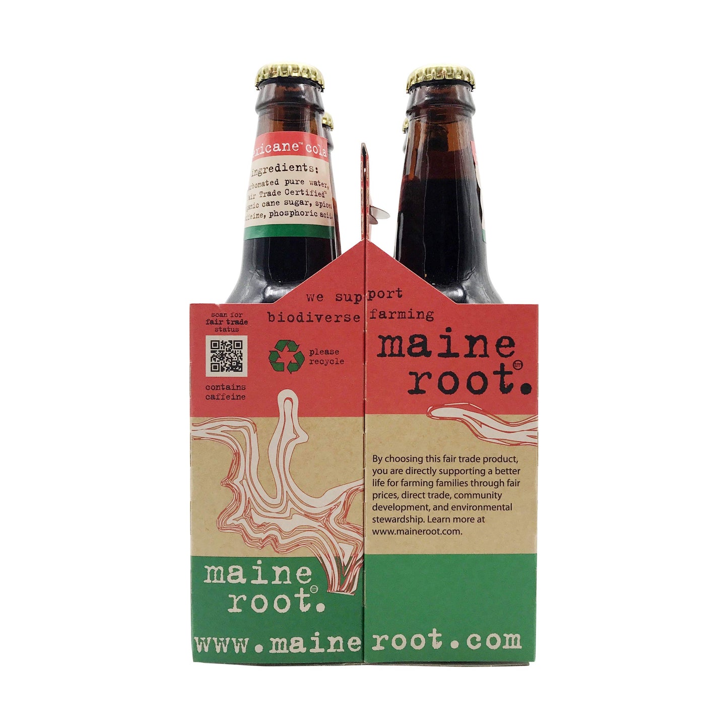 Maine Root Soda - Mexicane - Case of 6 - 4/12 fl oz(D0102HX3BNW.)