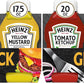Heinz Tomato Ketchup, Relish, and Mustard Picnic Pack, 3 Count (Pack of 2)