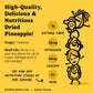 Nuts.Com - Dried Pineapple Chunks - Sweet & Tart Treat For Adults & Kids, Good Source Of Bromelain - Vegan, Gluten-Free & Kosher